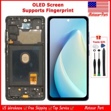 OLED Touch Screen For Samsung S20 FE 5G G781 G781U G781B LCD Display Frame