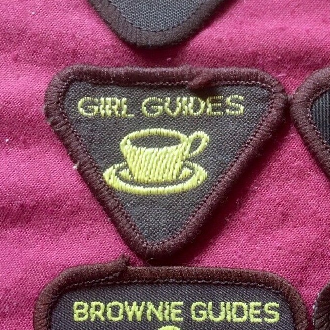 Brownie Guide Interest badges Garden Pathfind Hostess House Jester