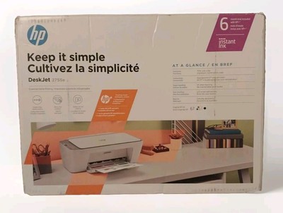 HP Deskjet 2755e printer Open Box 