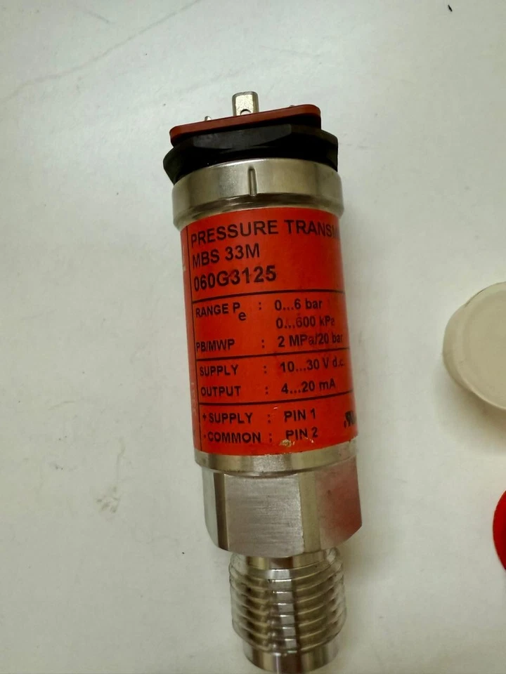 DANFOSS MBS33M 060G3125 (0...6BAR) PRESSURE TRANSMITTER - Image 2 of 4