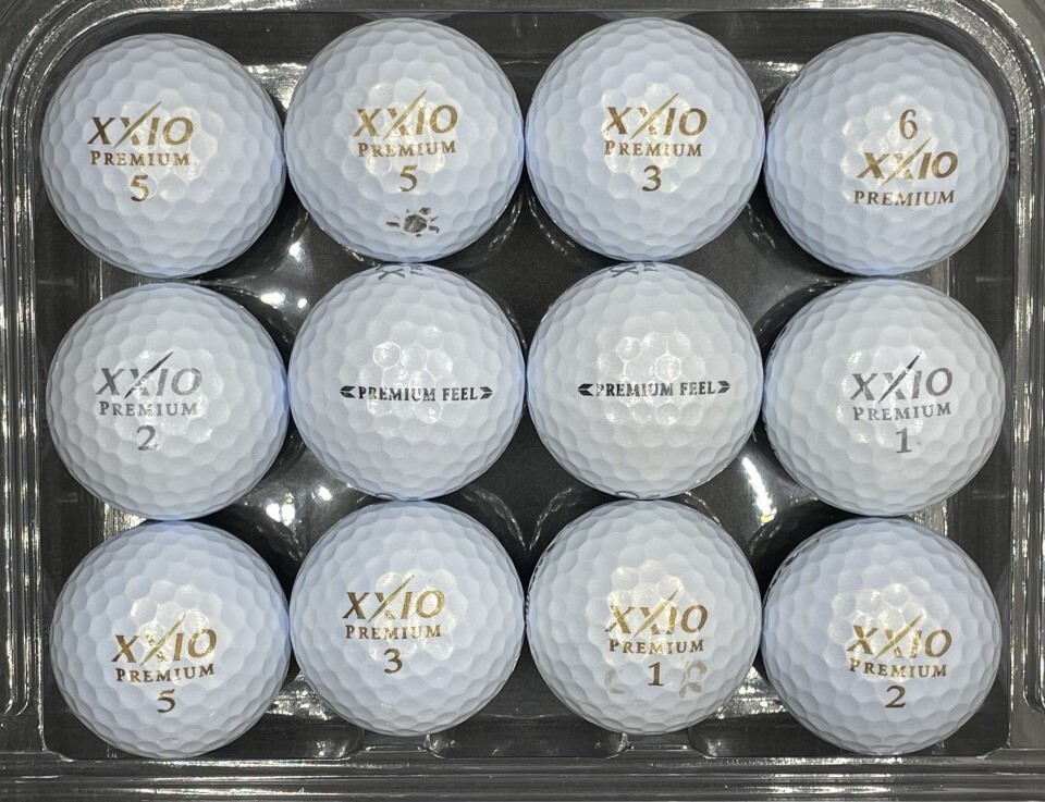 XXIO Premium Feel AAA 12 Used Golf Balls 3A | eBay