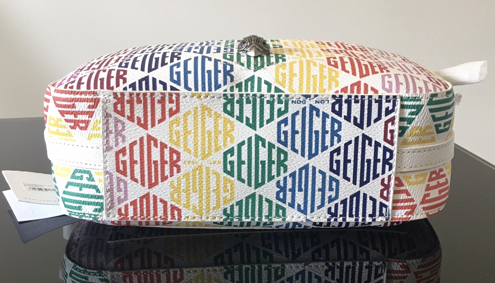 Kurt Geiger Monogram Richmond Synthetic Medium Crossbody Logo Bag Genuine BNWT eBay