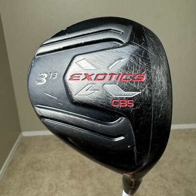 Tour Edge Exotics CB5 3 Wood 13° Graphite Fubuki Stiff Flex Right-Handed RH