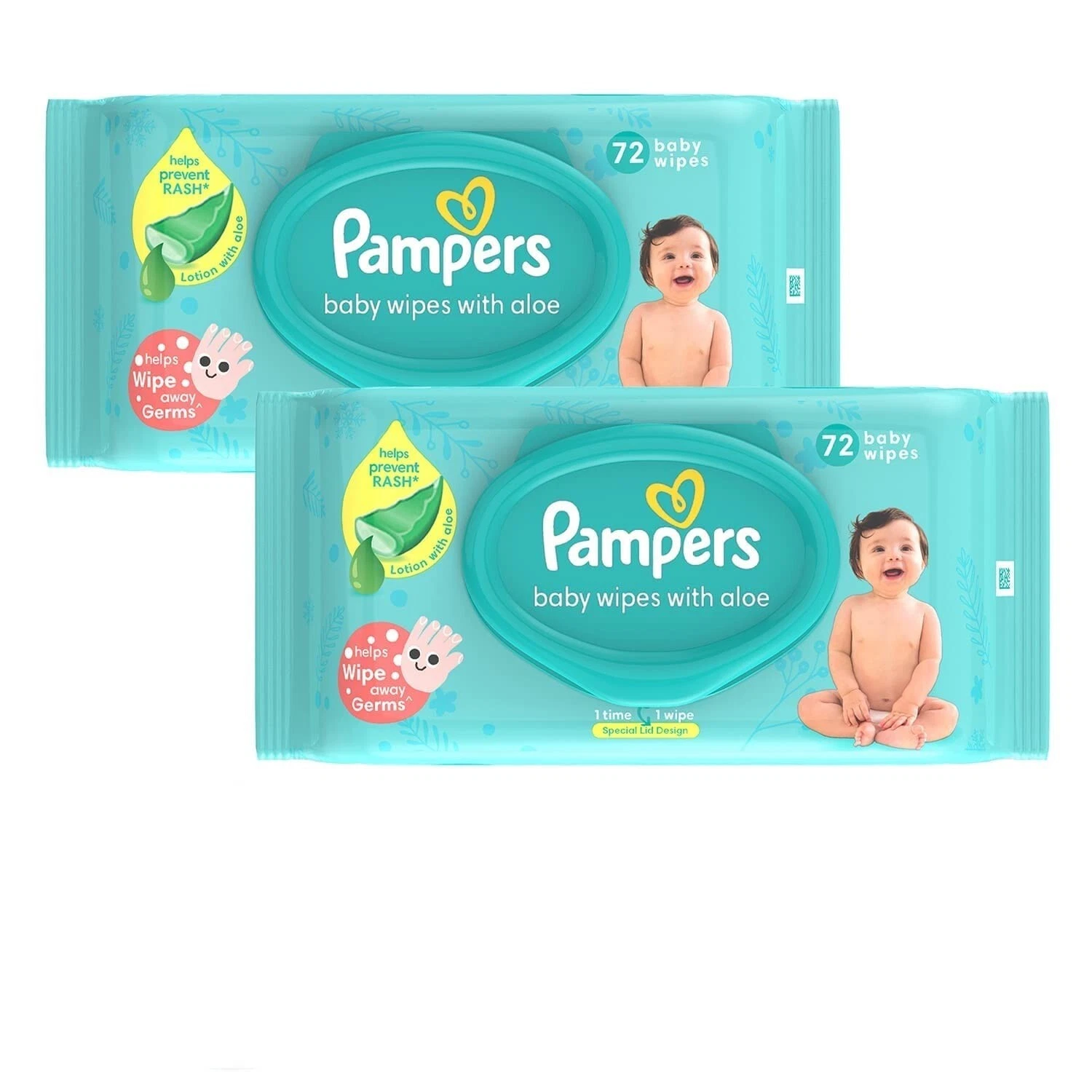 Pampers Baby Gentle Wet Wipes with Aloe Vera 144 Wipes
Opens in a new window or tab