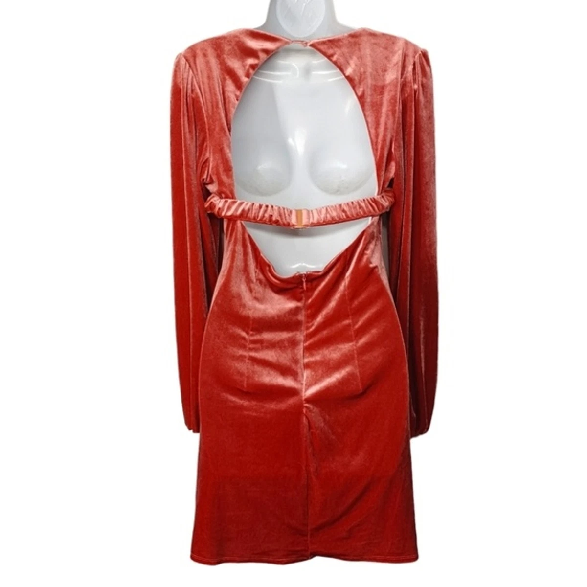 Red latex best sale dress forever 21