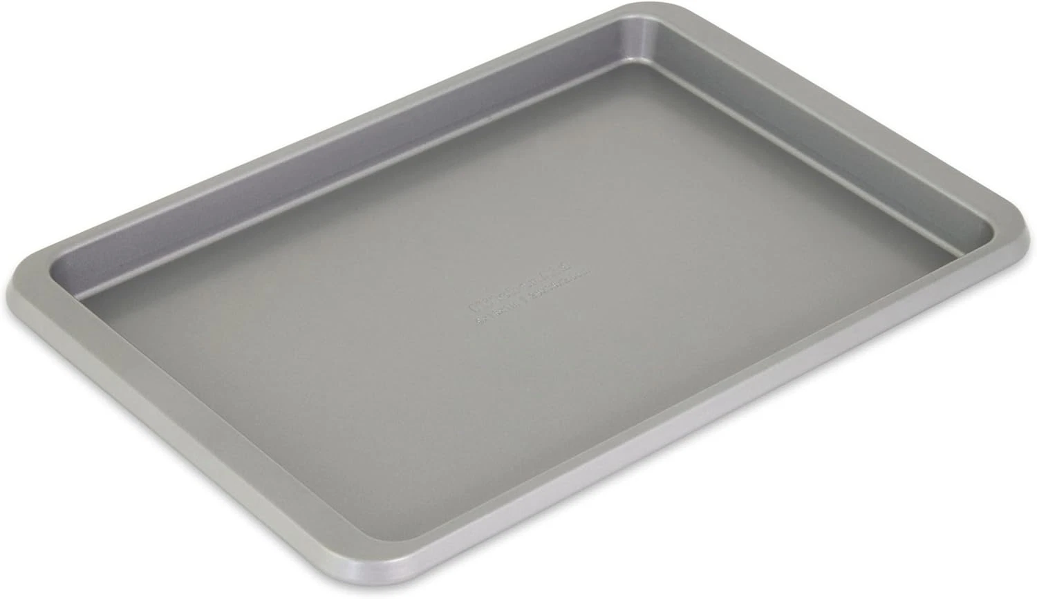 9X13In Nonstick Aluminized Steel Baking Sheet, Contour Silver