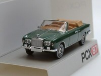 Pcx Rolls Royce Corniche Cabrio, 1971, DunkelgrüN - 870512 - 1:87