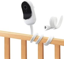 wirless baby monitor, flexible mounting seat (white), multifuctional.