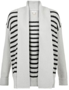 heavy black cardigan