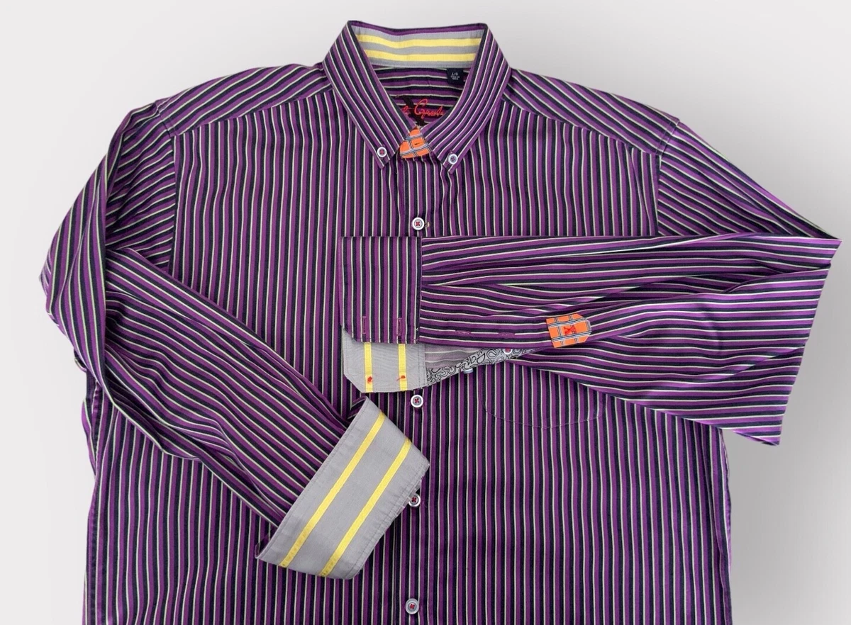 Robert Graham Long Sleeve Purple Shirts for Men for sale | eBay display picture 1