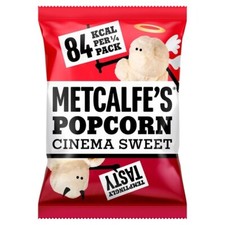 24x20g Metcalfes Skinny Popcorn Cinema Sweet