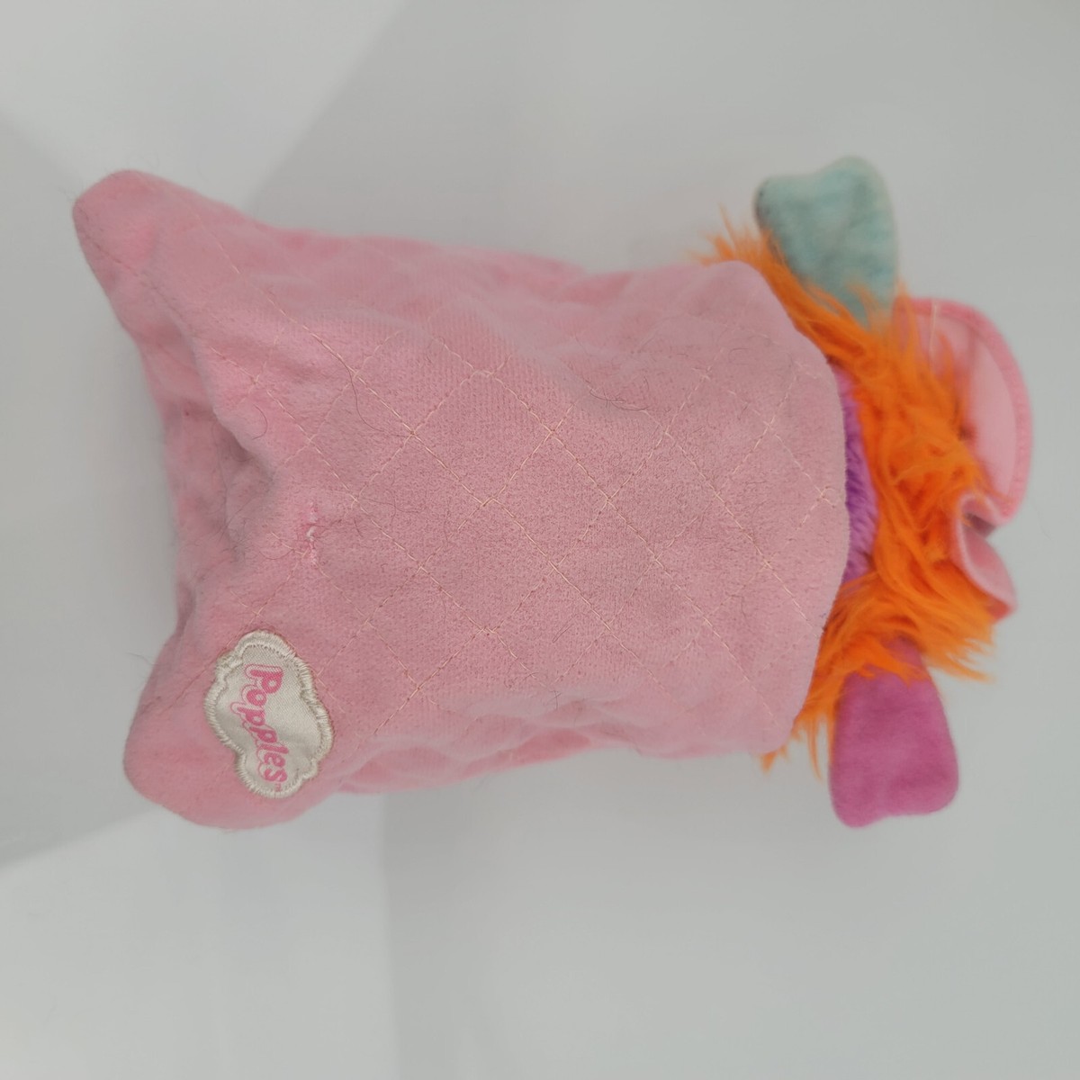 22.09.24.1 PELUCHE POPPLES sac de couchage nuit 20cm vintage