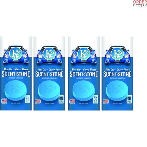 Car Air Freshener Stone Multi-color Pack 4 Long Lasting New Car Scent