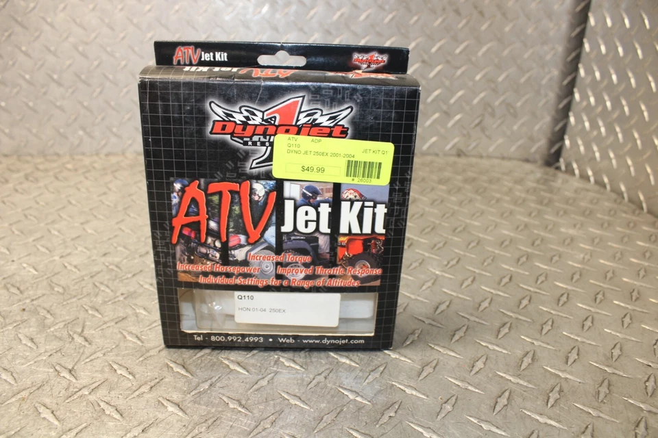 01 / 04 Honda TRX250EX / TRX250 EX Dyno Jet Carburetor Jet Kit Q110 - Image 2 of 4