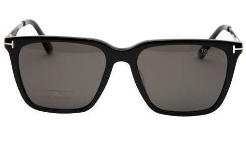 New Tom Ford TF436 83T Purple Square Gray Gradient 64mm Women's