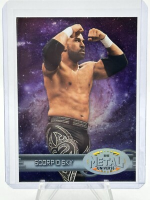 2022 Skybox Metal Universe AEW All Elite 1997-98 Retro #R-38 Scorpio Sky