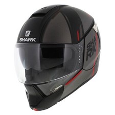 Image of Shark Evojet Helmet Vyda Matt Black Anthracite Red KAR - Size XS