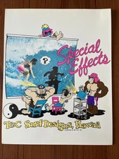 Vintage NOS 80’s TOWN & COUNTRY Surf Designs School Folder 1987 Gorilla Nazar