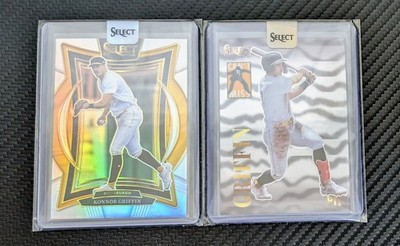 Konnor Griffin Silver Prizm + Can't Miss Insert 2025 Panini Select - Pirates
