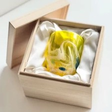 Glass Cup "SHURI" Glory YELLOW