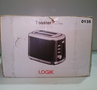 Logik L02TSS17 2-Scheiben-Toaster, extrabreite Schlitze, Hochhub 0135