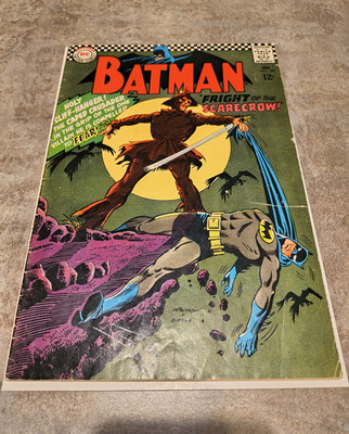 Batman #189 (1966) Fright of the Scarecrow 