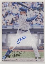 2020 Panini Chronicles Luminance Auto Gold 24/75 Jeff McNeil #LA-JM Auto 0b2
