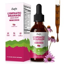 Lymphatic Drainage Drops for Immune, Lymph System Support, Cleanse  Detox