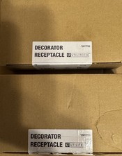Decorator Receptacles 20 - White - 20 Amp - 125 Volt - 2 boxes of 10 