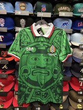 Mexico National Team Green Retro 1998 Jersey Sz L 