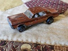 1968 HOTWHEELS REDLINE ORANGE CUSTOM COUGAR