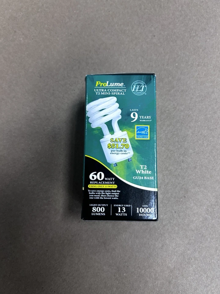 REPLACEMENT BULB LIGHT PANASONIC MLS13GU35 13W 120V GU24 HALCO 35k Color - Image 2 of 3