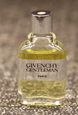 Vintage Givenchy Gentleman Mens Cologne EDT Mini Original Formula 3ml, .1 oz new