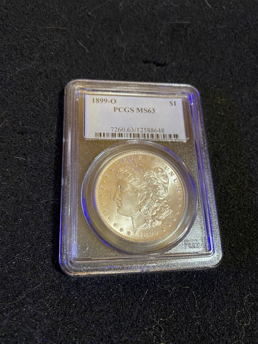 New Orleans Silver 1899 Year Morgan US Dollars (1878-1921) for