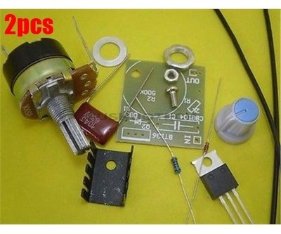 2Pcs Light Voltage Temperature Speed Adjust Switch 220V 500W Kit Ic New zv #lk