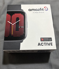 Amazfit Active Fitness Smart Watch Midnight Black 