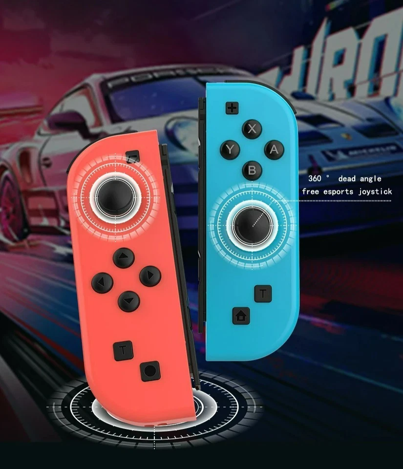 Controller Joycon Compatibili per Nintendo Switch Wireless Joystick Gamepad - Immagine 3 di 4