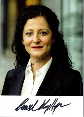Original autograph Cansel Kiziltepe State Secretary Federal Ministry of Construction 352622