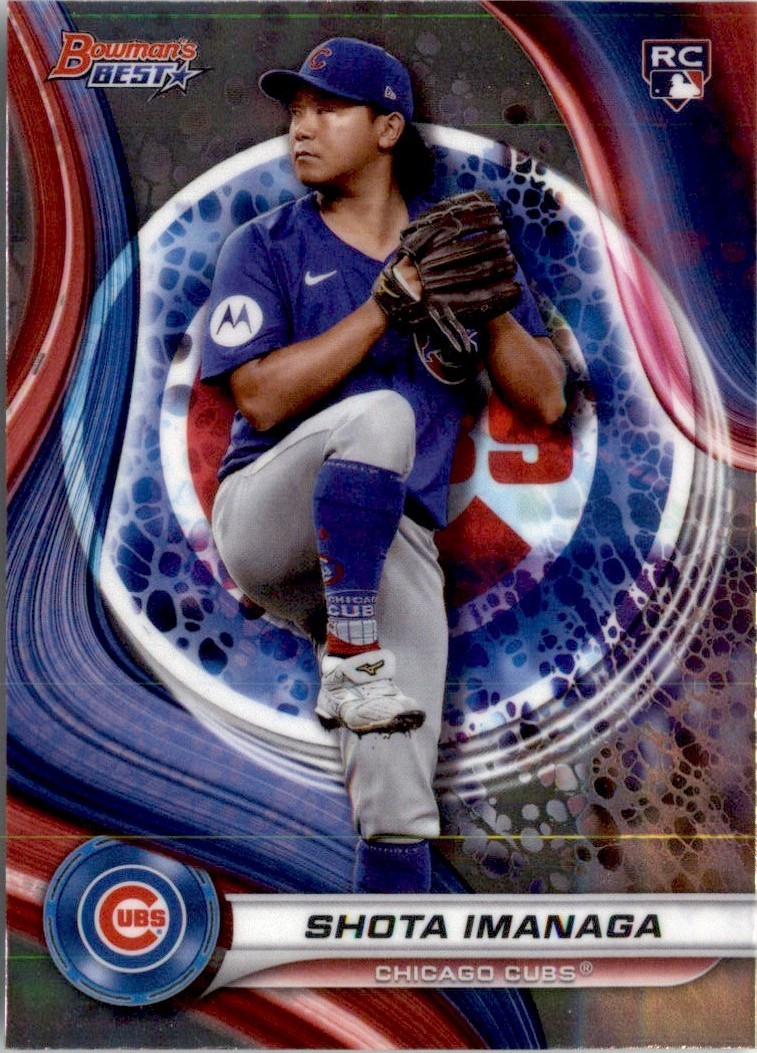 Shota Imanaga 2024 Bowman's Best RC #16 Chicago Cubs