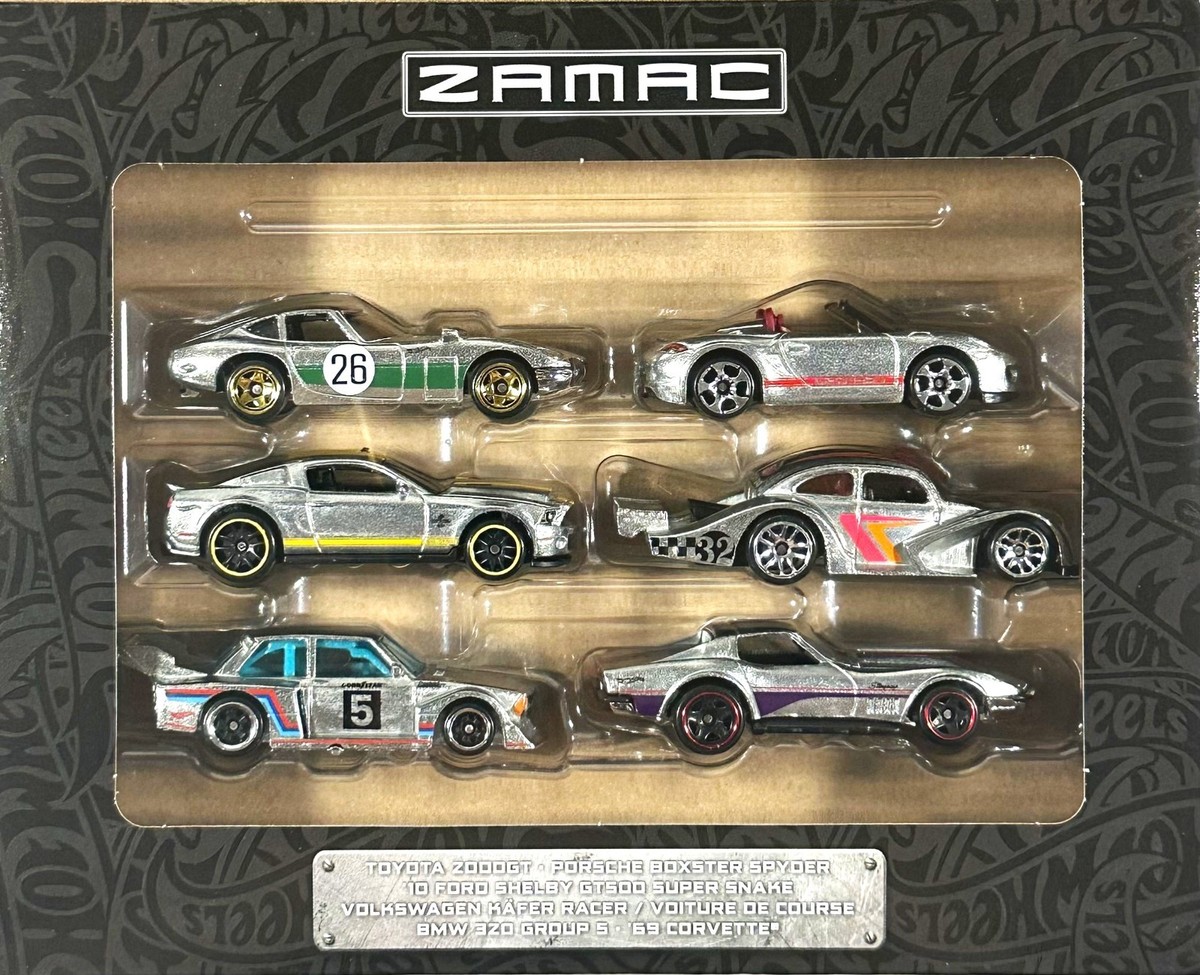 Hot Wheels 2026 Silver ZAMAC BOX SET Set of 6 | eBay