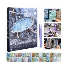 Japanese Stickers for Journaling Supplies, Nature Japanese Stickers Book