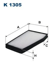 Filtre d'habitacle Daewoo EVANDA