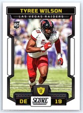 2023 Score #372 Tyree Wilson RC - Las Vegas Raiders