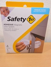 Safety 1st Adhesive Magnetic Lock System 4 Locks 1 Key HS293 Child Baby Locks