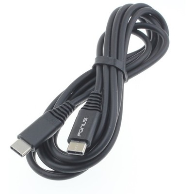 USB-C Cable 6ft Long Fast Charge Power Cord (Type-C to Type-C) for SmartPhones