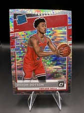 2020-21 Donruss Optic Devon Dotson Pulsar Holo Prizm Rookie Rated RC #173 Bulls
