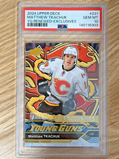 Matthew Tkachuk 2024 Upper Deck Young Guns Renewed PSA 10 Exclusives /100