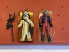 1983 Vintage Kenner Star Wars ROTJ Nien Nunb & Logray Ewok Action Figure Lot