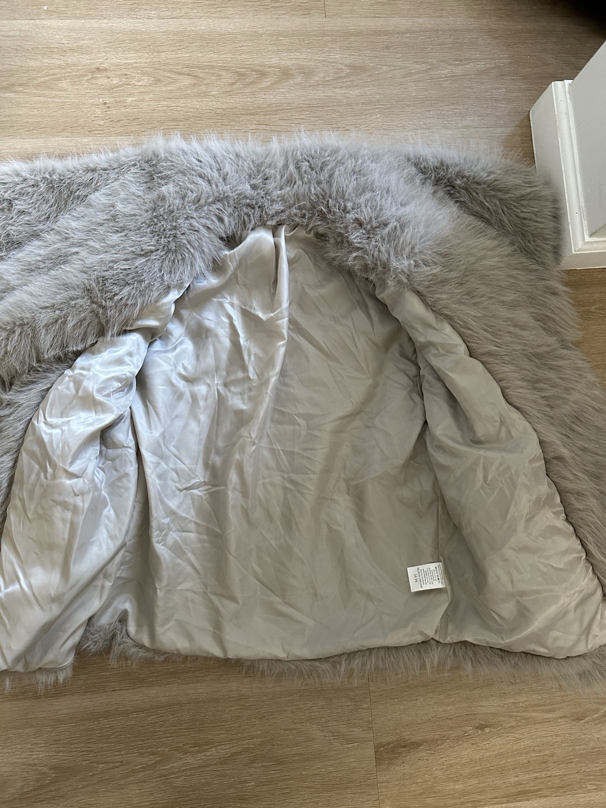 Fur Jacket Gray - image 4