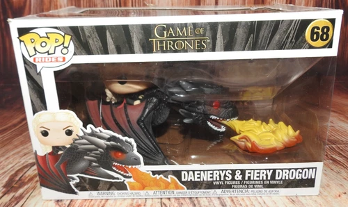 Funko Pop! Rides Game Of Thrones Daenerys & Fiery Drogon #68